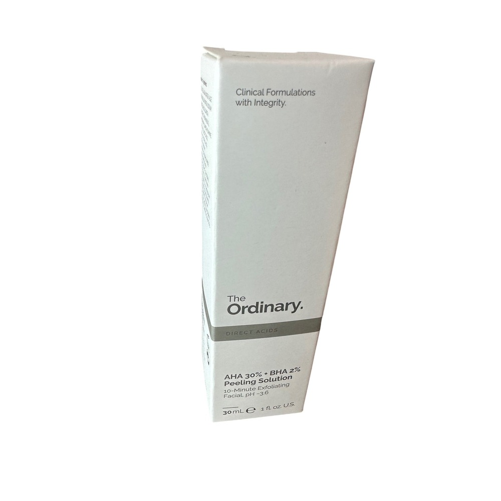 The Ordinary AHA 30% + BHA 2% Peeling Solution 30ml 1oz Exfoliating Facial NEW